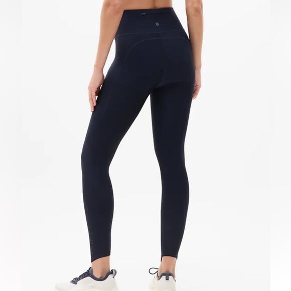 NWT Athleta Pacesetter 7/8 Tight Navy Size Small Running / Gym - Picture 5 of 12